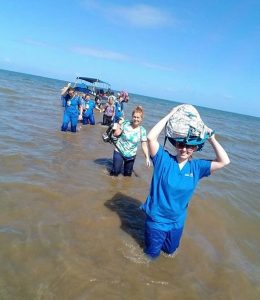 Carrying supplies in Guatemala