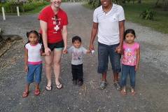 abby with family