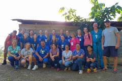 group at village